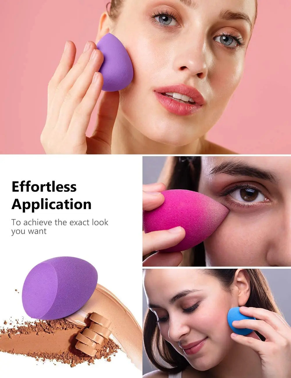 10 PCS/Pack Makeup Sponge Beauty Sponge Makeup Blender For Full Cover Foundation Super Soft Beauty Cosmetic Tools Wholesale
10 PCS/Pack Makeup Sponge Beauty Sponge Makeup Blender For Full Cover Foundation Super Soft Beauty Cosmetic Tools Wholesale