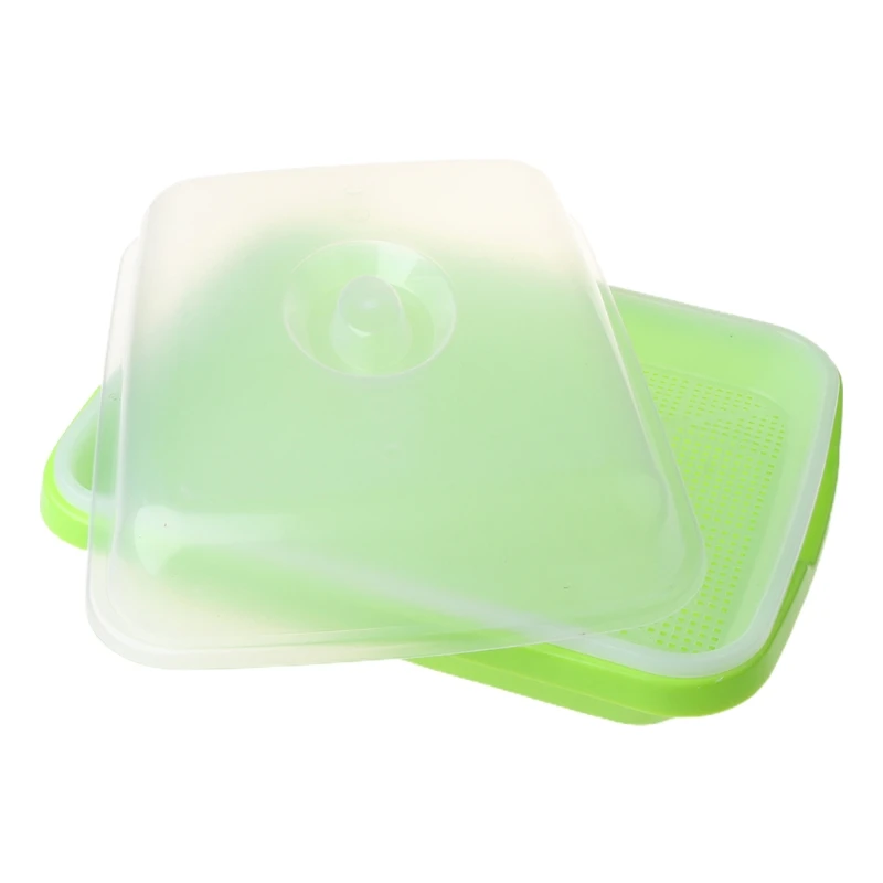 Seed Sprouter Tray BPA Free PP Soil-Free Large Capacity Healthy Wheatgrass Grower with Cover Seedling Sprout Plate 85LA
Seed Sprouter Tray BPA Free PP Soil-Free Large Capacity Healthy Wheatgrass Grower with Cover Seedling Sprout Plate 85LA