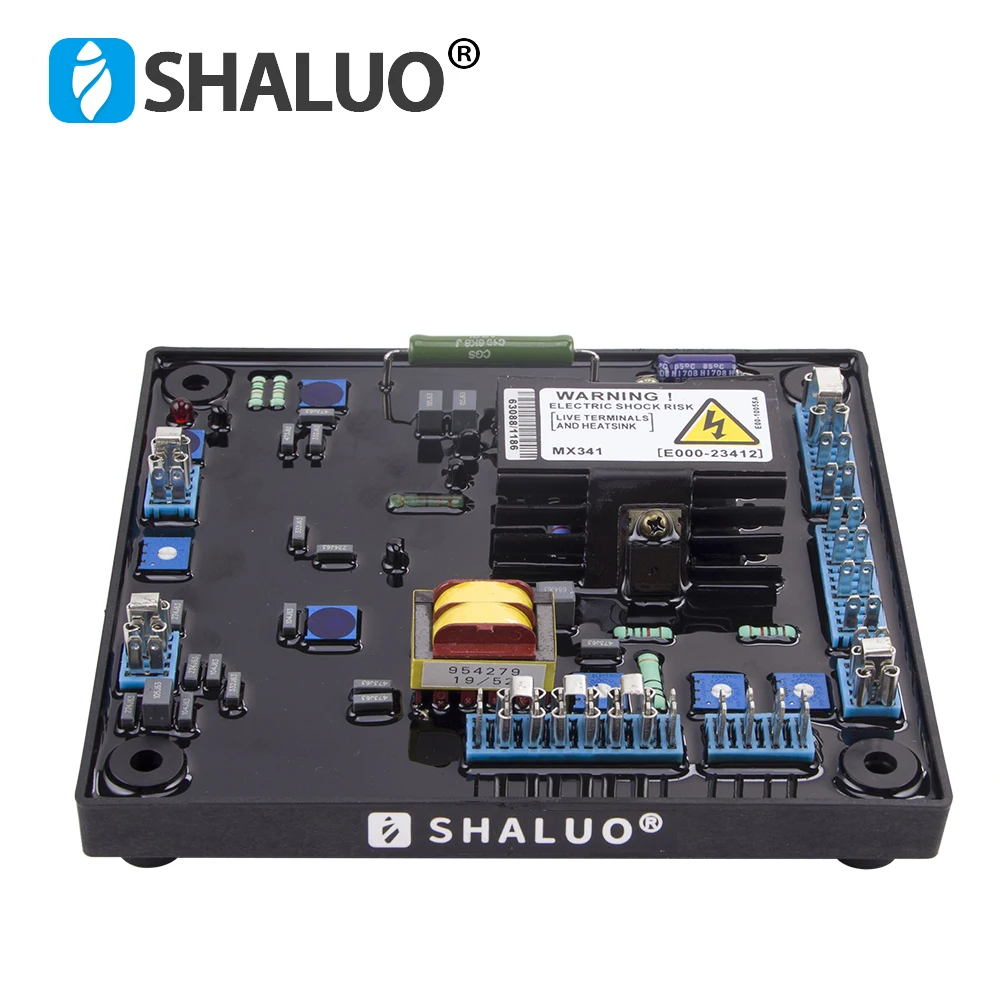 MX341 Generator Automatic voltage regulation AVR Permanent magnet Diesel brushless alternator Power regulator stabilizer SHALUO
MX341 Generator Automatic voltage regulation AVR Permanent magnet Diesel brushless alternator Power regulator stabilizer SHALUO