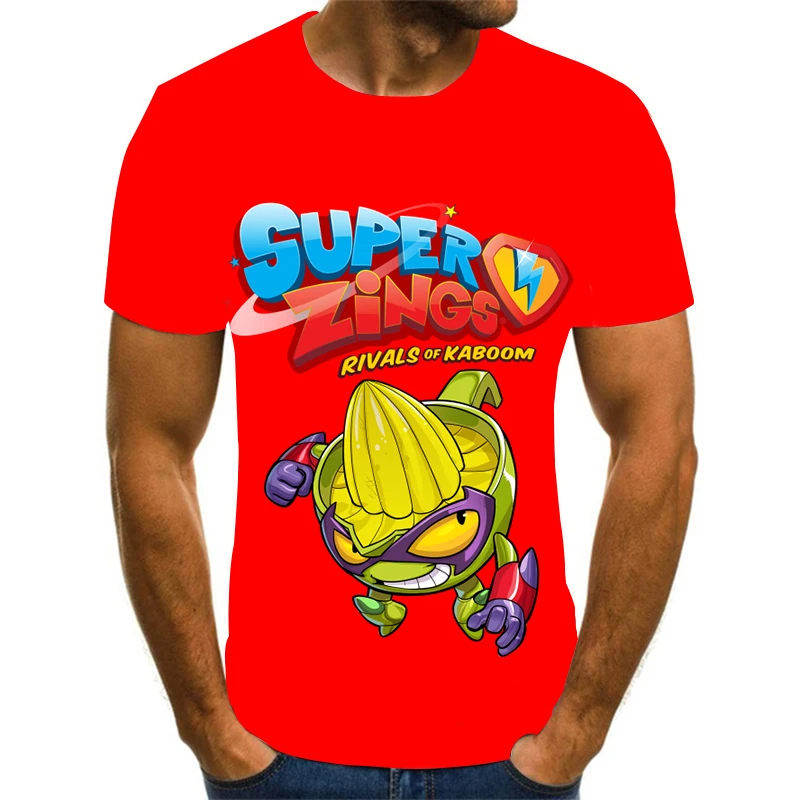 Super zings T Shirt Men's Clothing New Summer Short Sleeve O-neck Tshirt Super Zings Tees Men Women Casual Cartoon Tops Tees
Super zings T Shirt Men's Clothing New Summer Short Sleeve O-neck Tshirt Super Zings Tees Men Women Casual Cartoon Tops Tees