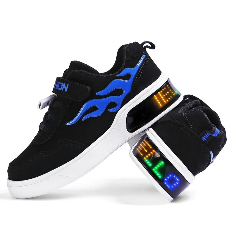 2019 Fashion LED luminous for kids children casual shoes glowing usb charging boys & girls sneaker with 2 colors light up new
2019 Fashion LED luminous for kids children casual shoes glowing usb charging boys & girls sneaker with 2 colors light up new