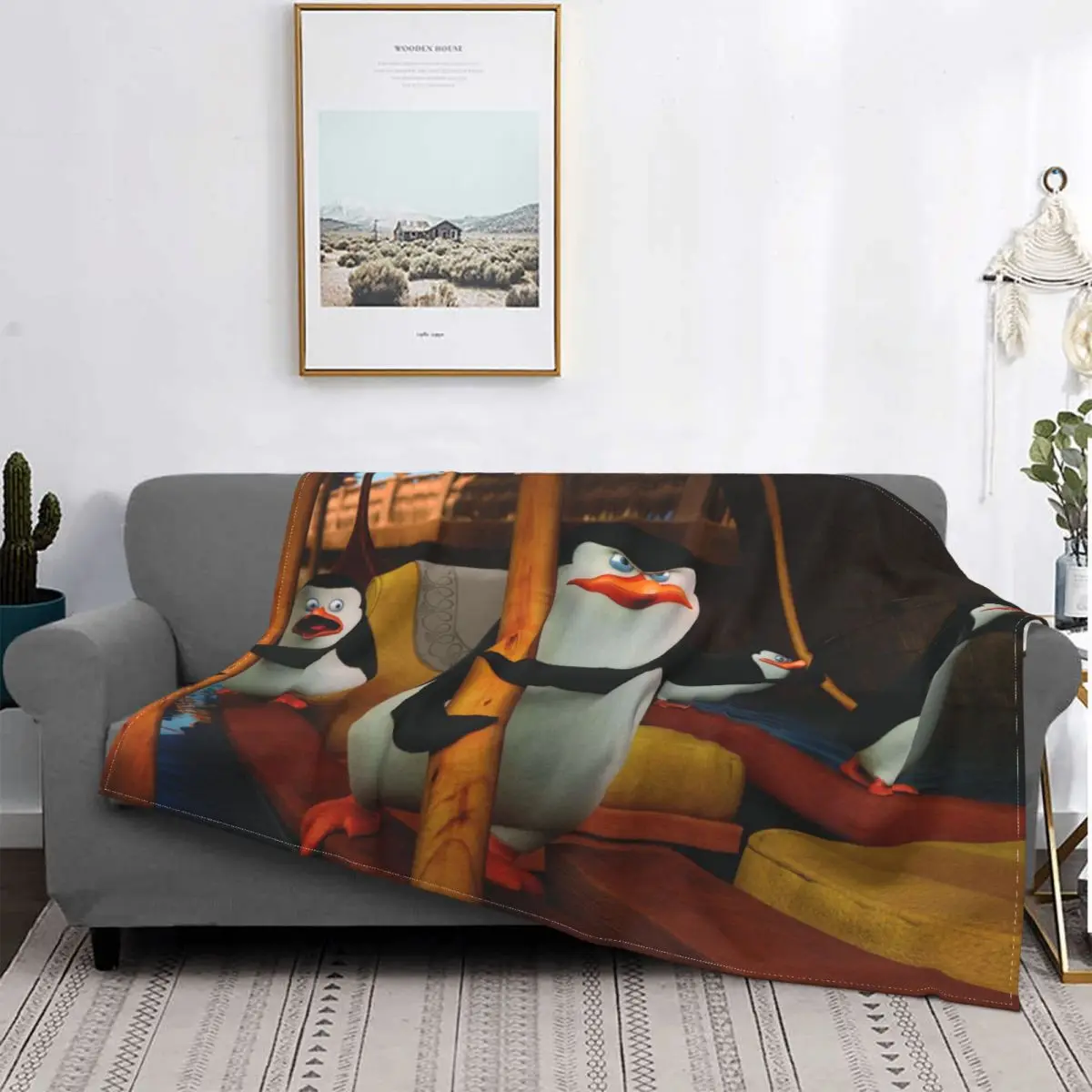 The Penguins of Madagascar Skipper Cartoon Movie Blanket Flannel Boating Cozy Soft FLeece Bedspread
The Penguins of Madagascar Skipper Cartoon Movie Blanket Flannel Boating Cozy Soft FLeece Bedspread