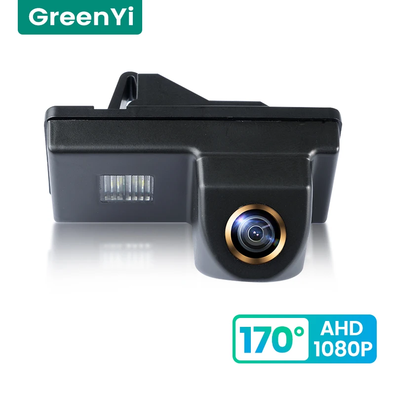 GreenYi 170 ° HD 1080P Автомобильная камера заднего вида для Toyota Reiz Land Cruiser 100200 Prado Night Vision
