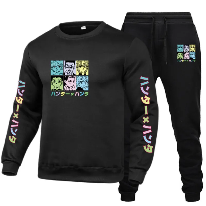 Hunter X Hunter suit new sportswear 2-piece hoodie trousers jogging fitness sportswear pullover track suit round neck shirt set
Hunter X Hunter suit new sportswear 2-piece hoodie trousers jogging fitness sportswear pullover track suit round neck shirt set
