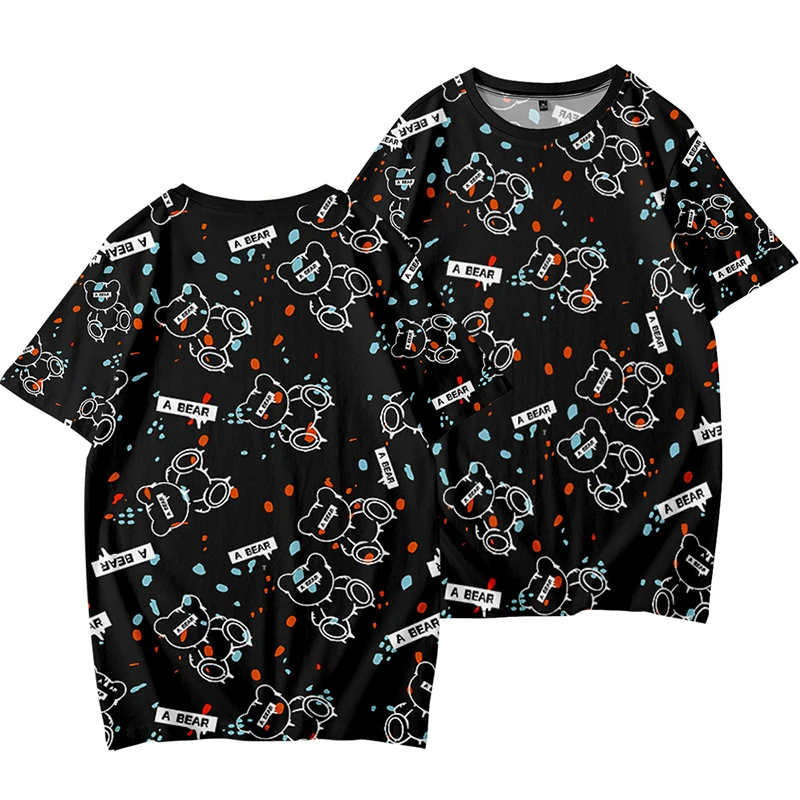 Fashion Cartoon Cute Black White Bear 3d T-shirt Sport Men Women T Shirts Tops O-neck Short Sleeve Boys Girls T-shirts Tee Shirt
Fashion Cartoon Cute Black White Bear 3d T-shirt Sport Men Women T Shirts Tops O-neck Short Sleeve Boys Girls T-shirts Tee Shirt