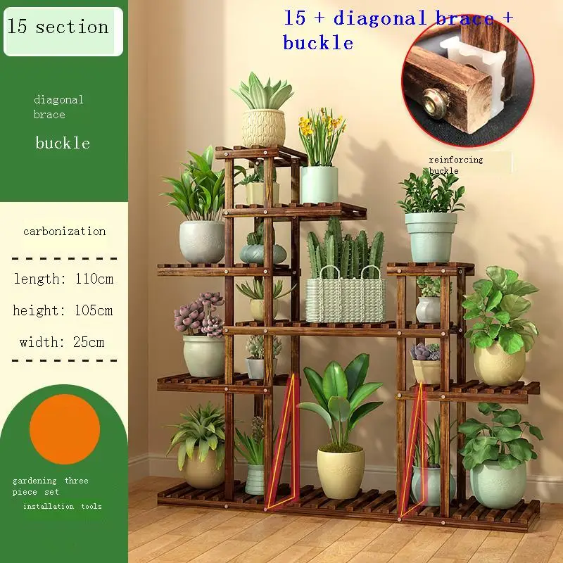 Suporte Flores Estante Estanteria Para Plantas Saksi Standi Varanda Outdoor Dekoration Plant Rack Balcony Shelf Flower Stand
Suporte Flores Estante Estanteria Para Plantas Saksi Standi Varanda Outdoor Dekoration Plant Rack Balcony Shelf Flower Stand