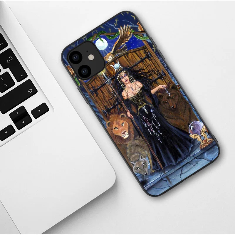 Hecate Tarot Card Triple Moon Goddess Soft Phone Case For iphone 11 Pro Max 12 mini X XR XS MAX SE 2020 6s 7 8 Plus Cover Coque
Hecate Tarot Card Triple Moon Goddess Soft Phone Case For iphone 11 Pro Max 12 mini X XR XS MAX SE 2020 6s 7 8 Plus Cover Coque