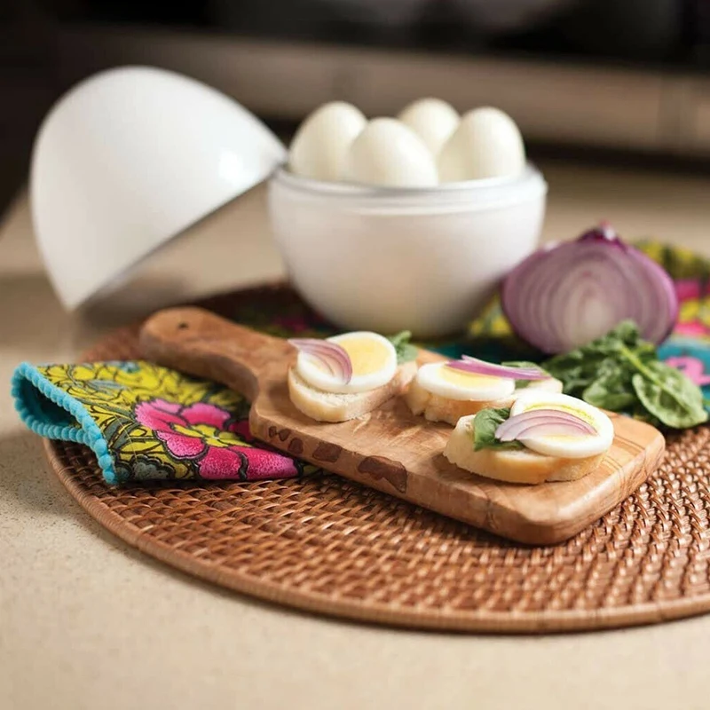 Egg Pod - Microwave Egg Boiler Cooker Egg Steamer Perfectly Cooks Eggs and Detaches the Shell
Egg Pod - Microwave Egg Boiler Cooker Egg Steamer Perfectly Cooks Eggs and Detaches the Shell