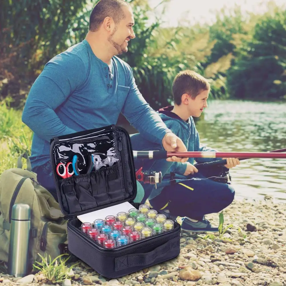 Fishing Tackle Line Storage Bag Fishing Lure Tackle Box Storage Portable Multi-Function Waterproof Fishing Tool Box Container
Fishing Tackle Line Storage Bag Fishing Lure Tackle Box Storage Portable Multi-Function Waterproof Fishing Tool Box Container