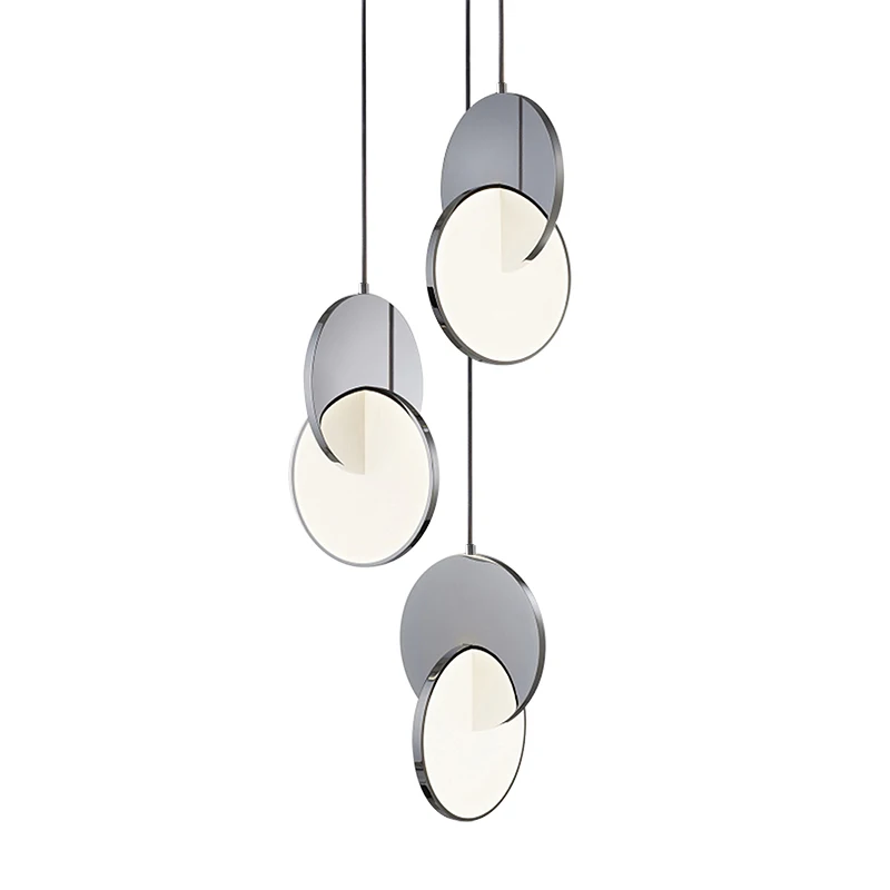 Nordic minimalist LED pendant lights postmodern lighting stainless steel dining room lamp bedroom bar bedside light fixture
Nordic minimalist LED pendant lights postmodern lighting stainless steel dining room lamp bedroom bar bedside light fixture