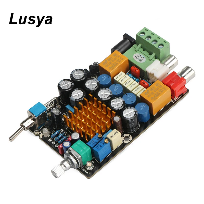 TA2021B Digital Amplifier Audio Board 25W+25W Stereo with Protection Circuit for 4-8 ohm Speaker DC12V T0471
TA2021B Digital Amplifier Audio Board 25W+25W Stereo with Protection Circuit for 4-8 ohm Speaker DC12V T0471