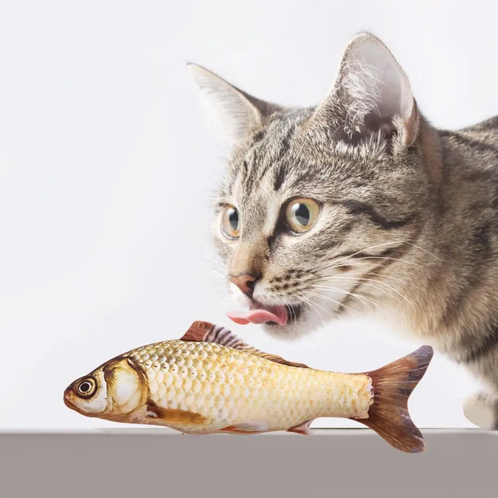 Pet Cat Artificial Plush Fish Catnip Simulation Fish Pillow Kitten Toy 20/30/40cm Pet Supplies Funny Chew Toy for Fish Cat Toy
Pet Cat Artificial Plush Fish Catnip Simulation Fish Pillow Kitten Toy 20/30/40cm Pet Supplies Funny Chew Toy for Fish Cat Toy