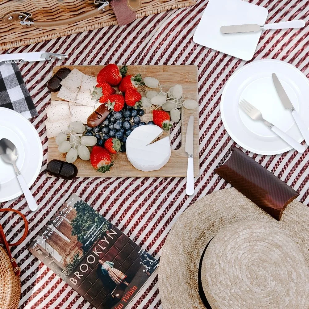 Camping Silverware Kit Stainless Steel Plate Spoon Wine Opener Fork Napkin Outdoor Picnic Kitchen BBQ Travel Utensil Picnic Set
Camping Silverware Kit Stainless Steel Plate Spoon Wine Opener Fork Napkin Outdoor Picnic Kitchen BBQ Travel Utensil Picnic Set