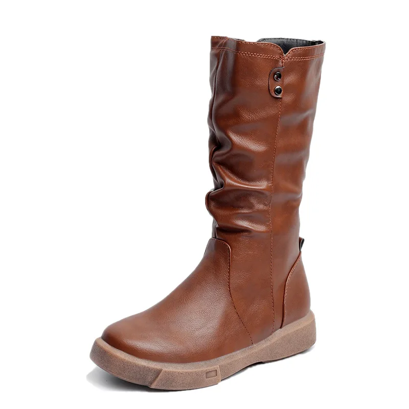 Women's Boots 2021 Autumn and Winter New Plus Velvet Flat-bottomed Cotton Boots British Style Retro Women's Boots All-match
Women's Boots 2021 Autumn and Winter New Plus Velvet Flat-bottomed Cotton Boots British Style Retro Women's Boots All-match