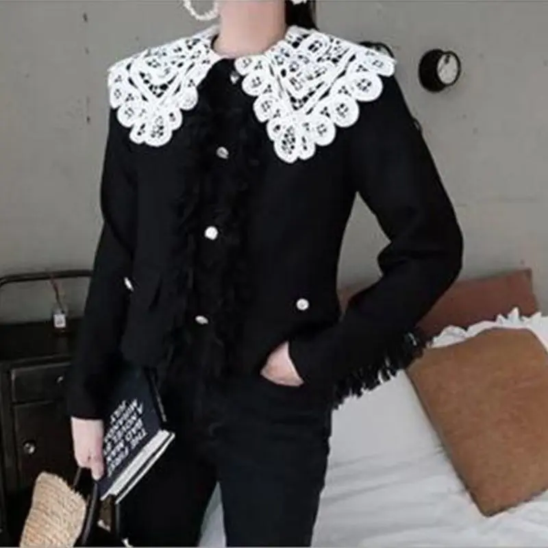 Fashion Women Lace Hollow Out Women Blouse Fake False Collar Clothes Shirt Detachable Collars Shirt Apparel Accessories 
Fashion Women Lace Hollow Out Women Blouse Fake False Collar Clothes Shirt Detachable Collars Shirt Apparel Accessories
