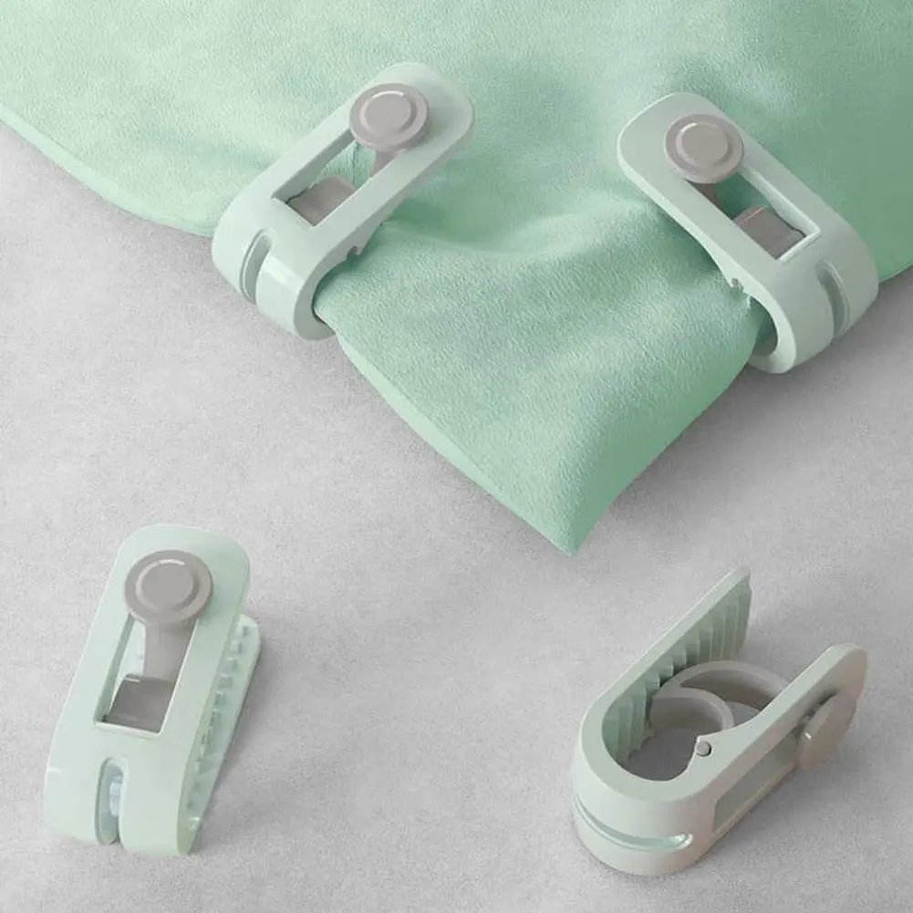 6Pcs Non-Slip Quilt Blanket Clip Duvet Quilt Clips Plastic Blankets Fastener Clip Cover Duvet Sheet Fixer Sleep Anti-Run Device
6Pcs Non-Slip Quilt Blanket Clip Duvet Quilt Clips Plastic Blankets Fastener Clip Cover Duvet Sheet Fixer Sleep Anti-Run Device