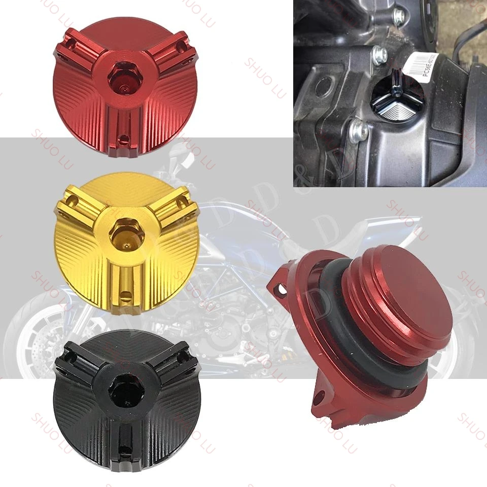 For Ducati 1200 Diavel Monster 1262 1260 XDiavel Multistrada 2010-2020 Motorcycle CNC Engine Oil Filter Filler Cap Tank Cover
For Ducati 1200 Diavel Monster 1262 1260 XDiavel Multistrada 2010-2020 Motorcycle CNC Engine Oil Filter Filler Cap Tank Cover