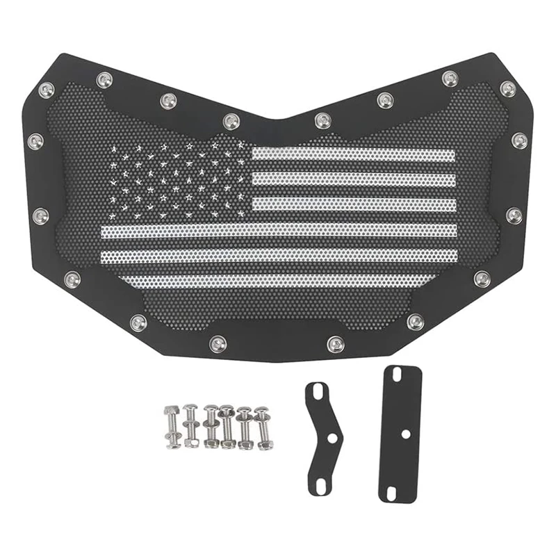 Front Bumper Mesh Grille Grill Insert Kit for Can-Am Maverick X3 2017 2018 2019 2020, US Flag Style
Front Bumper Mesh Grille Grill Insert Kit for Can-Am Maverick X3 2017 2018 2019 2020, US Flag Style