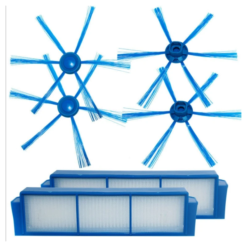 2PCS Filters+2 Pairs Side Brushes Hepa Filter Cleaning Brush For FC8007 FC8792 FC8794 Vacuum Cleaner Accessories
2PCS Filters+2 Pairs Side Brushes Hepa Filter Cleaning Brush For FC8007 FC8792 FC8794 Vacuum Cleaner Accessories