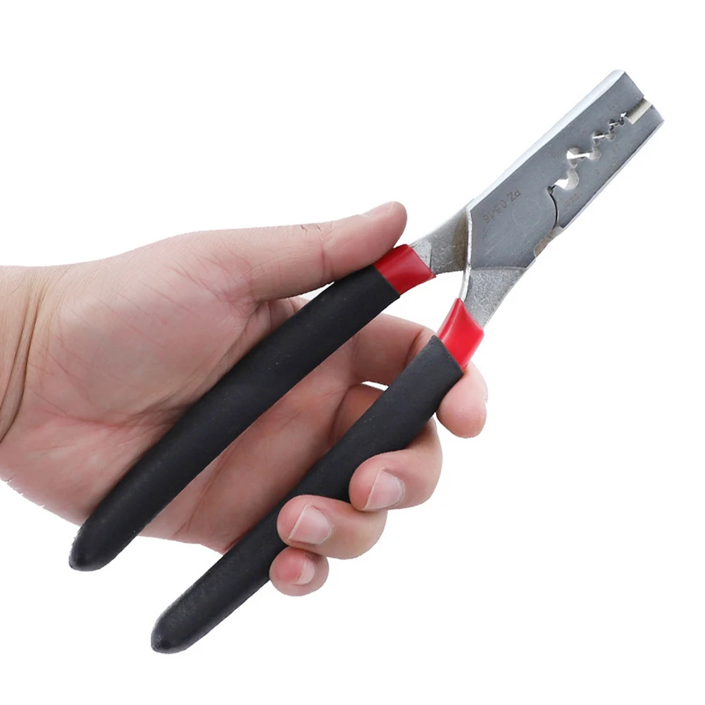 PZ 0.5-16 Cable Cutter Wire Durable Non-Insulated Multifunctional Portable Hand Tool Tube Terminal Metal Crimping Plier
PZ 0.5-16 Cable Cutter Wire Durable Non-Insulated Multifunctional Portable Hand Tool Tube Terminal Metal Crimping Plier