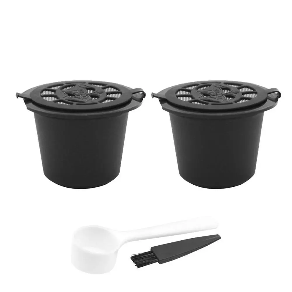 Coffee Filter Coffee Capsule Refillable Reusable Machine Spoon Cups Plastic Espresso Capsule Filter Brush Accessories Coffe N5P3
Coffee Filter Coffee Capsule Refillable Reusable Machine Spoon Cups Plastic Espresso Capsule Filter Brush Accessories Coffe N5P3