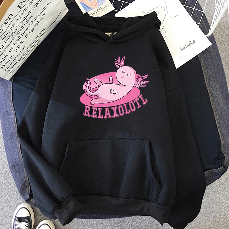 Relaxolotl Printed Kawaii Hoodie Men's Sweatshirts Anime Cute Image Hoodies Women Unisex Loose Sportswear Clothes Long Sleeve
Relaxolotl Printed Kawaii Hoodie Men's Sweatshirts Anime Cute Image Hoodies Women Unisex Loose Sportswear Clothes Long Sleeve