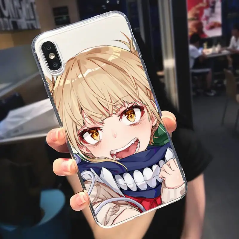 Himiko Toga My hero academia Phone Case Transparent soft For iphone 5 5s 5c se 6 6s 7 8 11 12 plus mini x xs xr pro max
Himiko Toga My hero academia Phone Case Transparent soft For iphone 5 5s 5c se 6 6s 7 8 11 12 plus mini x xs xr pro max