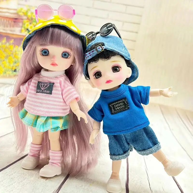 Новинка, 16 см, BJD, мини кукла 13, подвижное соединение, девочка, ребенок, 3D, большие глаза, красивая игрушка, сделай сам, кукла с одеждой, 1/12, модн...
Новинка, 16 см, BJD, мини кукла 13, подвижное соединение, девочка, ребенок, 3D, большие глаза, красивая игрушка, сделай сам, кукла с одеждой, 1/12, модн...