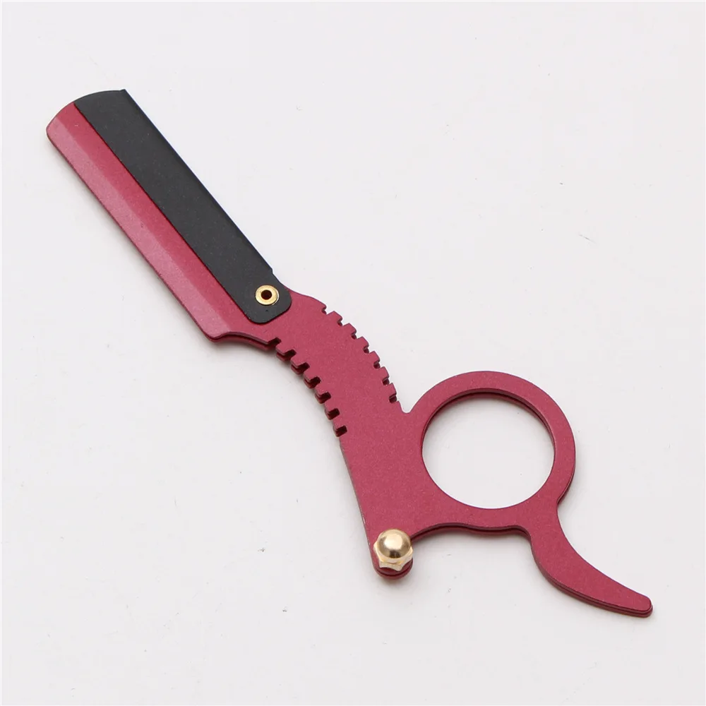 Classical Straight Edge Barber Beard Razor Multi-function Beard Shaving Eyebrow Trimming Blades Replaceable Men Beard Care Tools
Classical Straight Edge Barber Beard Razor Multi-function Beard Shaving Eyebrow Trimming Blades Replaceable Men Beard Care Tools