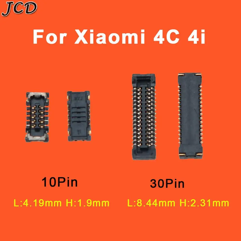 JCD FPC Connector Port Plug for LCD display/touching on Mainboard for Xiaomi Mi 4C / Mi 4I 10Pin 30Pin replacement
JCD FPC Connector Port Plug for LCD display/touching on Mainboard for Xiaomi Mi 4C / Mi 4I 10Pin 30Pin replacement