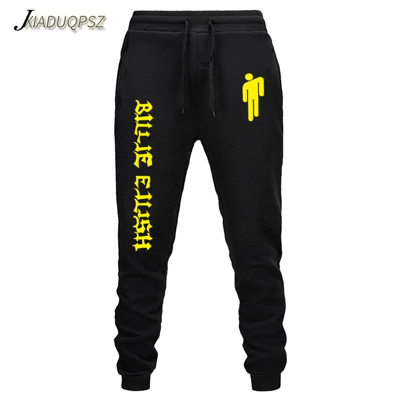 Billie Eilish обернутые штаны с принтом 2019 горячая Распродажа весенние женские/мужские