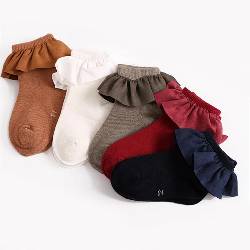 Autumn Winter Baby Girls Socks Children Newborn Toddler Lace Welt Knitted Warm Socks For Little Girls 2-8 Years Old
Autumn Winter Baby Girls Socks Children Newborn Toddler Lace Welt Knitted Warm Socks For Little Girls 2-8 Years Old