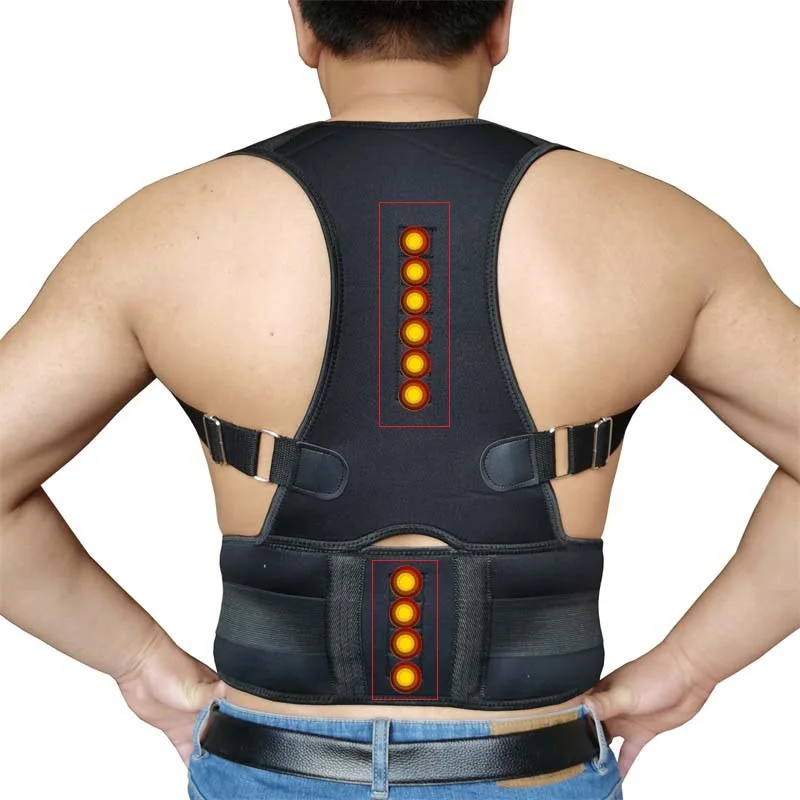 Adjustable Back Posture Corrector Therapy Shoulder Lumbar Brace Spine Support Belt Posture Correction Corset Men Women
Adjustable Back Posture Corrector Therapy Shoulder Lumbar Brace Spine Support Belt Posture Correction Corset Men Women