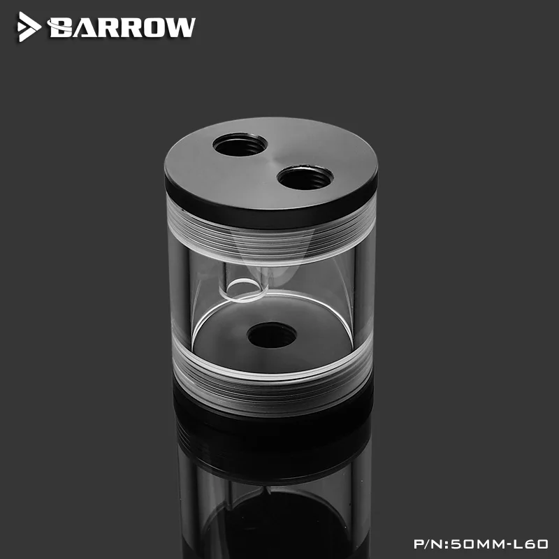 Barrow water cooler PC water cooling reservoir 50mm transparent radiator computer accessories 50MM-L60 for RGB PC CPU cooler
Barrow water cooler PC water cooling reservoir 50mm transparent radiator computer accessories 50MM-L60 for RGB PC CPU cooler