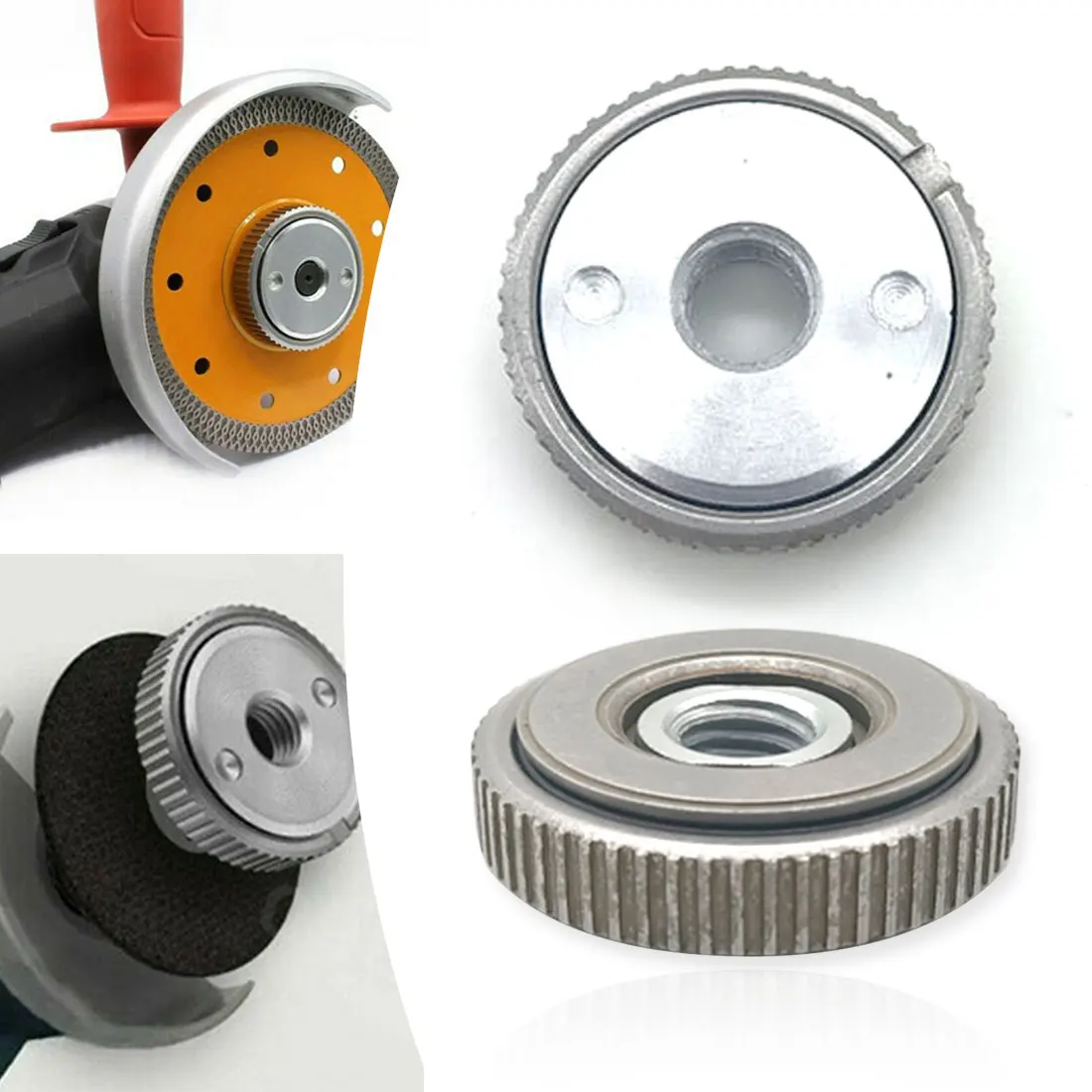Angle Grinder M14 Internal Thread External Flange Nut Set Quick Release Nut Replacement Power Supply Tools
Angle Grinder M14 Internal Thread External Flange Nut Set Quick Release Nut Replacement Power Supply Tools