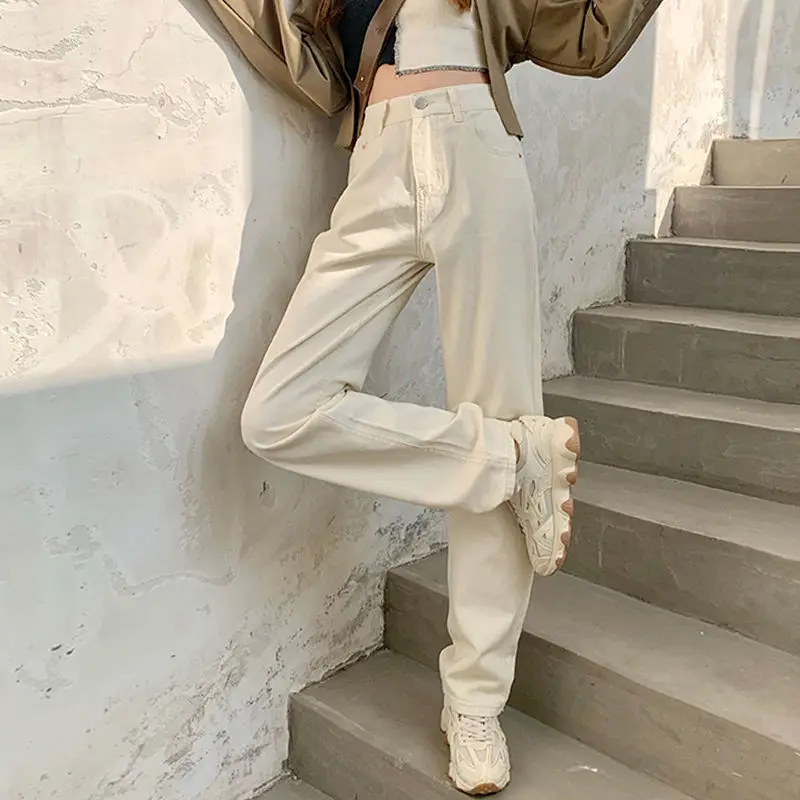 2021 Spring Women Fashion Jeans Straight Trousers Vintage High Waist All-match Loose Denim Pants Retro Loose Trousers
2021 Spring Women Fashion Jeans Straight Trousers Vintage High Waist All-match Loose Denim Pants Retro Loose Trousers