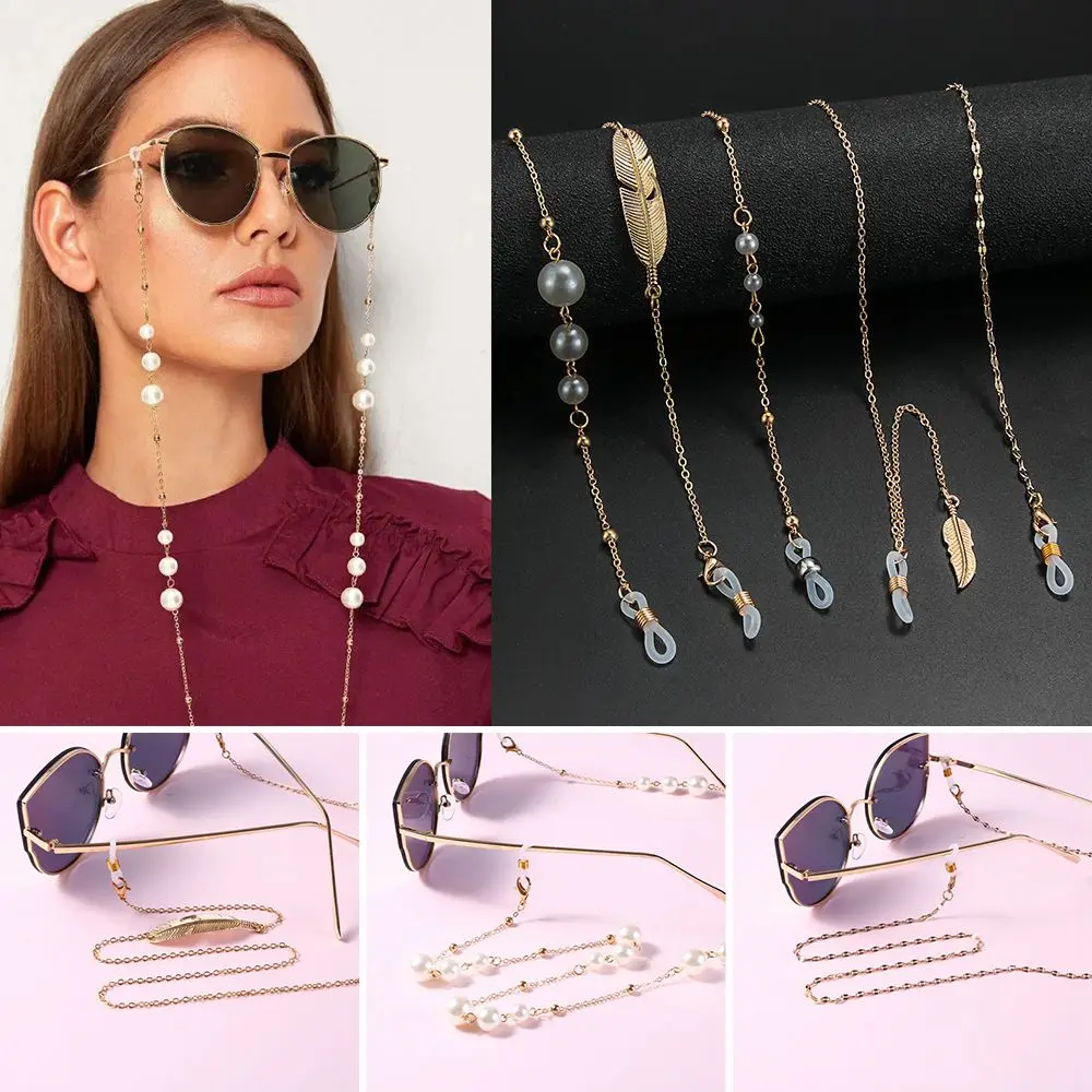 Glasses Eyeglass Holder Metal Pearls Sunglasses Holder Reading Glasses Lanyard Leaves Glasses Chains Eyeglass Chains
Glasses Eyeglass Holder Metal Pearls Sunglasses Holder Reading Glasses Lanyard Leaves Glasses Chains Eyeglass Chains