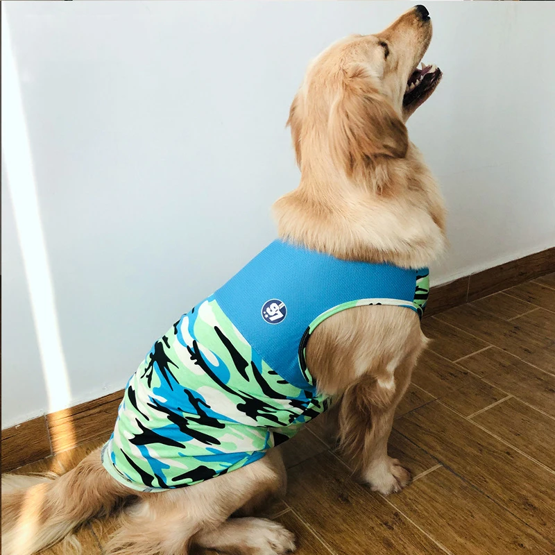 Large Dog Clothes Coat Summer Vest Teddy Pullover Small-Medium Dog Cotton Printed Jacket Costume Labrador Shirt Big Pet clothing
Large Dog Clothes Coat Summer Vest Teddy Pullover Small-Medium Dog Cotton Printed Jacket Costume Labrador Shirt Big Pet clothing