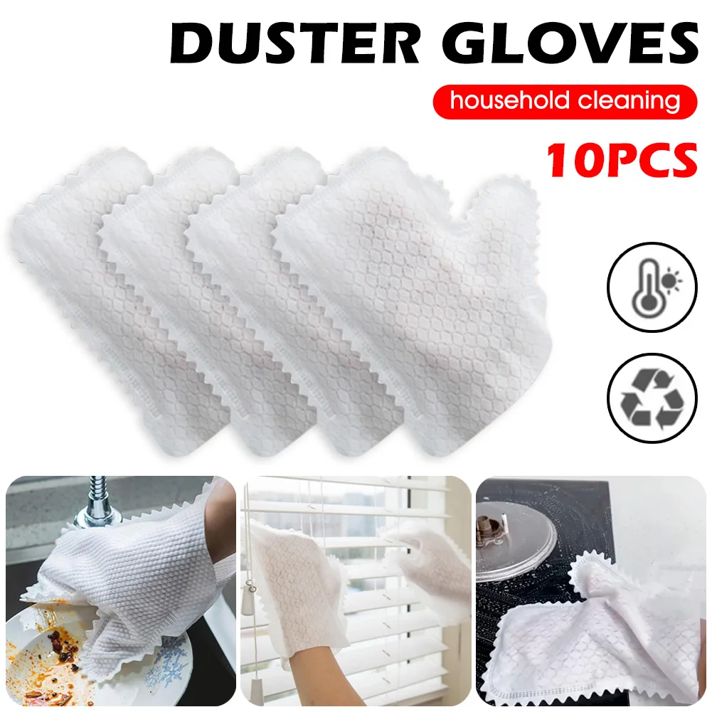 10PCS Newest Polishing Dust Cleaning White Gloves Non-Woven Microfiber Washing Glove Clean Dusting Towel Strong Cleaning Tools
10PCS Newest Polishing Dust Cleaning White Gloves Non-Woven Microfiber Washing Glove Clean Dusting Towel Strong Cleaning Tools