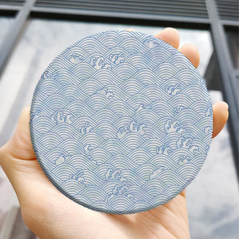 Cute Printed Japan Diatom Mud Glass Coster Japanese Style Pattern Egg Coaster Silicone Placemat Desk Mat Kawaii Silicone Coaster
Cute Printed Japan Diatom Mud Glass Coster Japanese Style Pattern Egg Coaster Silicone Placemat Desk Mat Kawaii Silicone Coaster