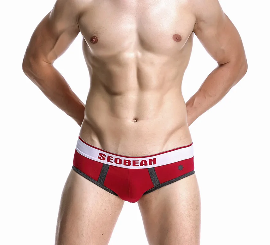 Men underwear Autumn and winter The new Pure color trend Low waist personality Men underwear Briefs for men
Men underwear Autumn and winter The new Pure color trend Low waist personality Men underwear Briefs for men