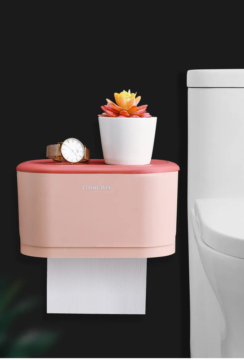 1PC Waterproof Toilet Paper Holder Bathroom Roll Tissue Box Dispenser Rack Storage Paper Box Wall Mounted Paper Towel Box XB 053
1PC Waterproof Toilet Paper Holder Bathroom Roll Tissue Box Dispenser Rack Storage Paper Box Wall Mounted Paper Towel Box XB 053