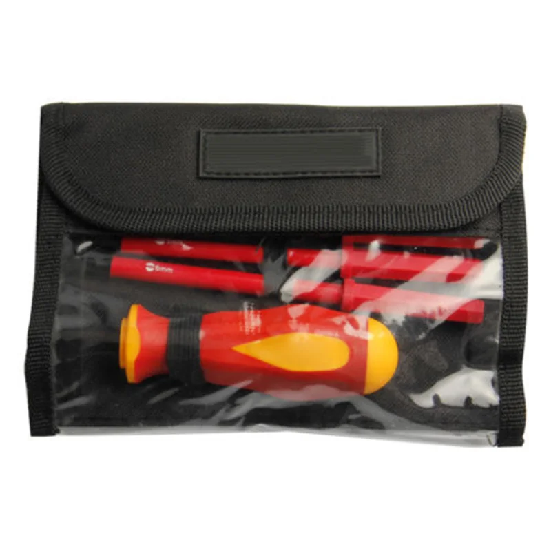 7 Pcs Screwdriver Tool Kit Set Insulated Handle For Household Workshop Electrician's Repair Hand Tools
7 Pcs Screwdriver Tool Kit Set Insulated Handle For Household Workshop Electrician's Repair Hand Tools