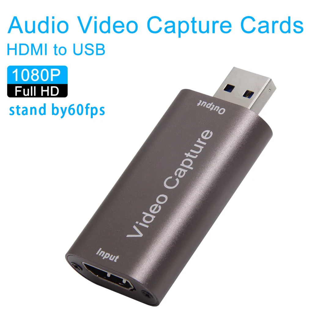 Карта захвата видео 4K USB 3 0 HDMI совместимый видеорегистратор запись для PS4 игр DVD