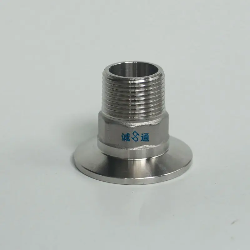 1/2''- 2'' Tri Clamp x Male Thread BSPT fittings, Stainless Steel 304
1/2''- 2'' Tri Clamp x Male Thread BSPT fittings, Stainless Steel 304