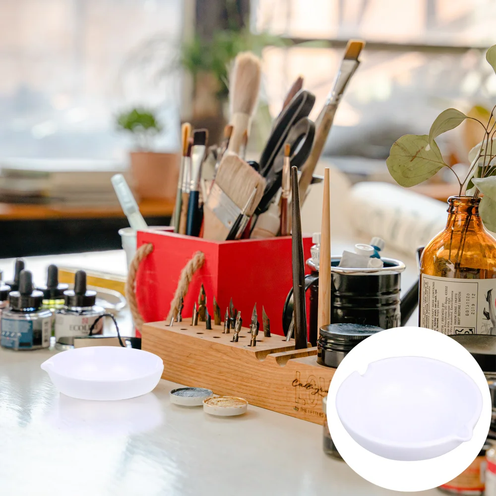 1Pc Ink Dish Versatile Ink Tray Ink Plate Calligraphy Brush Tray
1Pc Ink Dish Versatile Ink Tray Ink Plate Calligraphy Brush Tray