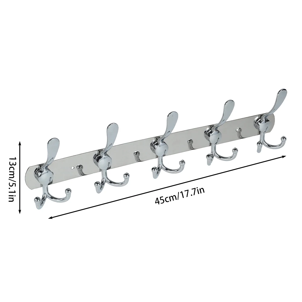 2Pcs Silver Wall Hooks Robe Hook Bathroom Row Hooks Towels Hat Hook Wall Mounted Clothes Coat Hook Wall Hanger Bathroom Hardware
2Pcs Silver Wall Hooks Robe Hook Bathroom Row Hooks Towels Hat Hook Wall Mounted Clothes Coat Hook Wall Hanger Bathroom Hardware