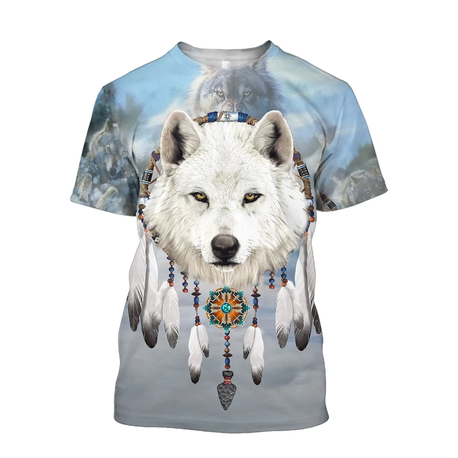 Summer Hipster Men t-shirt Beautiful Indian Native Wolf 3D Printed Harajuku Short sleeve T shirt Unisex Casual tops TX0194 
Summer Hipster Men t-shirt Beautiful Indian Native Wolf 3D Printed Harajuku Short sleeve T shirt Unisex Casual tops TX0194