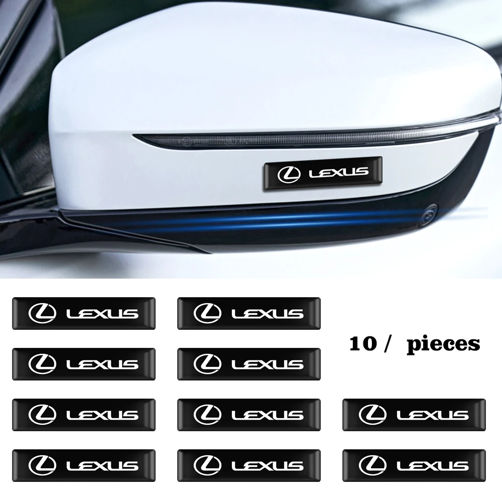 10Pcs 3D Car Styling Decoration Epoxy Resin Long Emblem Badge Sticker Decals Wheel Steering Wheel Decals for Lexus IS200 IS250
10Pcs 3D Car Styling Decoration Epoxy Resin Long Emblem Badge Sticker Decals Wheel Steering Wheel Decals for Lexus IS200 IS250