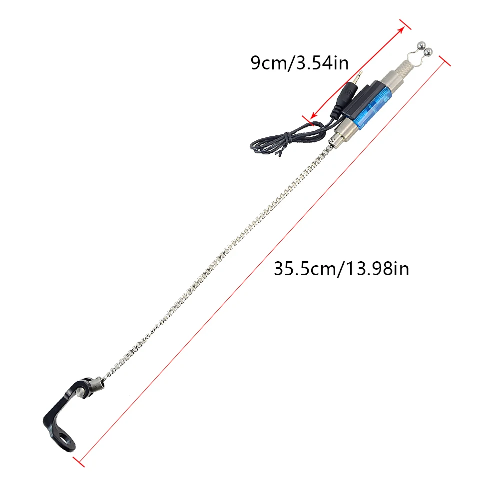 4Pcs Fishing Bite Alarm Kit Chain Hanger Indicator Carp Bite Bell LED Light Rod Tip Fishing Indicator Standard Plug Alarm
4Pcs Fishing Bite Alarm Kit Chain Hanger Indicator Carp Bite Bell LED Light Rod Tip Fishing Indicator Standard Plug Alarm